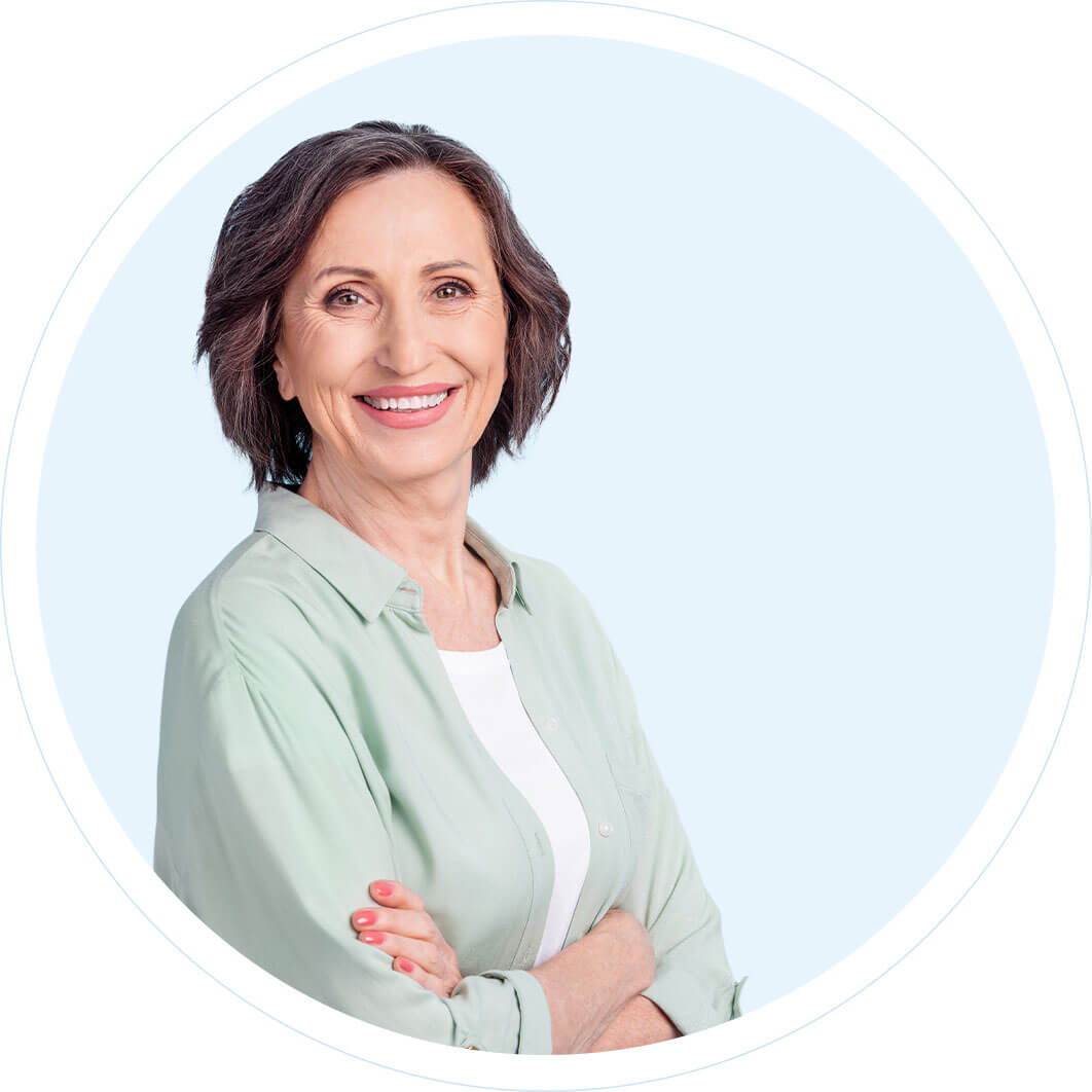 Smiling woman